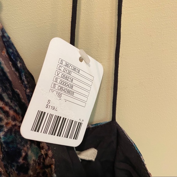 Ecote Burnout Velvet Mini Frock Dress NWT - Picture 2 of 8